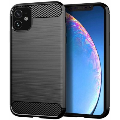 Pouzdro Forcell Carbon Apple iPhone 11 černé – Sleviste.cz