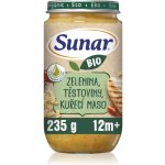 Sunar BIO Zelenina těstoviny kuřecí maso 12m+ 235 g – Zboží Dáma