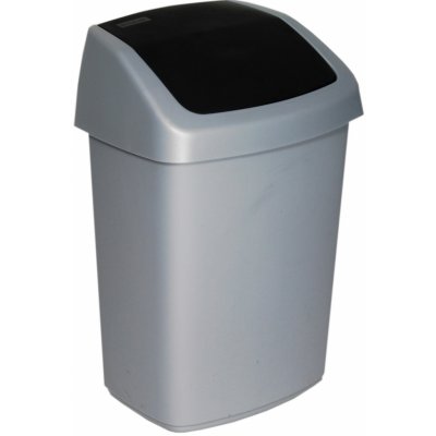 Curver SWING BIN 10L Odpadkový koš 24,6 x 19,8 x 37,3 cm šedý 03984-373 – Zboží Mobilmania