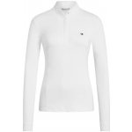 Tommy Hilfiger Tričko závodní Avon dl. rukáv dámské optic white – Zboží Dáma