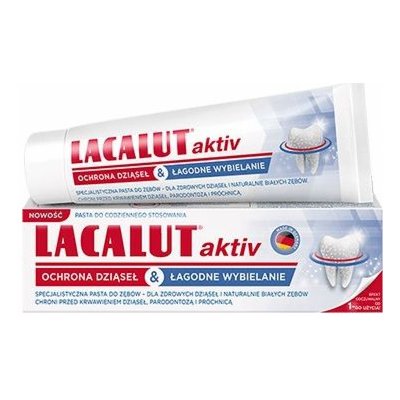 Lacalut Aktiv ochrana a mírné bělení 75 ml – Hledejceny.cz