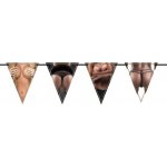 Girlanda vlajky ženské tělo 6 m – Zboží Dáma