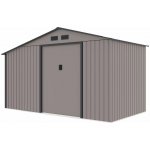 VespaGarden SEDONA B s dřevníkem 342 x 195 x 203 cm / 6,67m2 šedý – Zboží Dáma