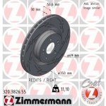 Brzdový kotouč ZIMMERMANN 320.3826.55 (320382655) | Zboží Auto