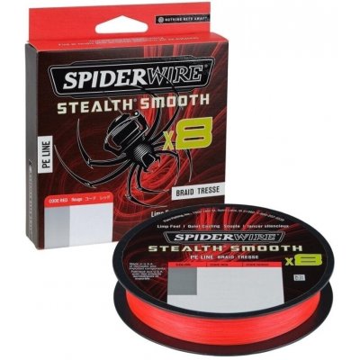 Spiderwire šňůra Stealth Smooth 8 červená 150m 0,15mm 16,5kg – Zboží Dáma Spiderwire šňůra Stealth Smooth 8 červená 150m 0,15mm 16,5kg – Zboží Dáma