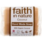 Faith in Nature rostlinné tuhé mýdlo s BIO kokosovým olejem 100 g – Zbozi.Blesk.cz