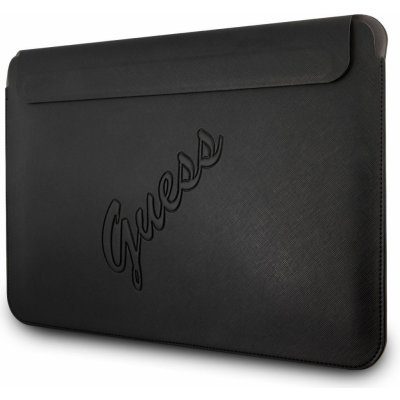 Guess Saffiano Sleeve MacBook 13" Air černá GUCS13PUSASBK