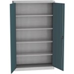 Kovos Spisová skříň Kovos SPS 04 hloubka 800 mm modrá – Zboží Mobilmania