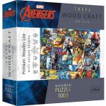 TREFL Wood Craft Origin Marvel Avengers 1000 dílků – Zboží Mobilmania