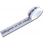 Maxpack Lepící páska s potiskem 48 mm x 66 m děkujeme za Váš nákup – Zboží Dáma