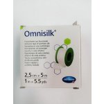 Omnisilk náplast bílé hedvábí 2,5 cm x 5 m 1 ks – Zboží Dáma