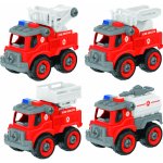 Wiky Vehicles Auto šroubovací hasičské 4 ks 13 cm – Hledejceny.cz