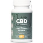 I AM CBD Full spectrum CBD 1 500 mg + vitamín D3 + ashwagandha 60 kapslí – Sleviste.cz