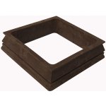 WPC dolní kryt na svislé sloupky Nextwood, odstíny olše - třešeň - dub - wenge • 163x163x40 mm Odstín: wenge – Hledejceny.cz