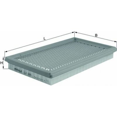 MAHLE ORIGINAL Vzduchový filtr LX595 – Hledejceny.cz