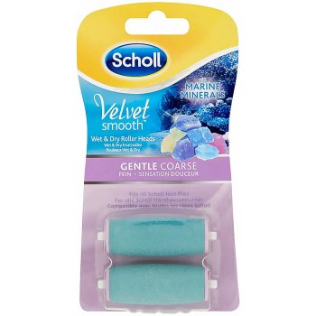 Scholl Velvet Smooth Wet & Dry hrubá 2 ks
