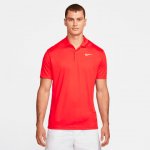 Nike solid polo tričko Court dri fit červená – Hledejceny.cz