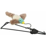 Trixie Plyšová létající kačena na gumičce 13 cm – Zboží Mobilmania