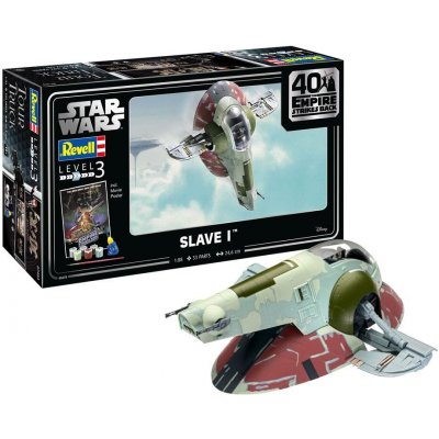 Revell Star Wars Model Kit Slave I 40th Anniversary 34 cm 1:88 – Sleviste.cz