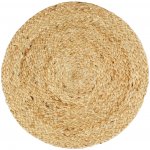 VidaXL prostírání 6 ks přírodní kulaté juta 38cm – Zbozi.Blesk.cz