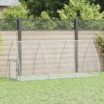vidaXL 9799.3281528 Králíkárna pozinkovaná ocel stříbrná 300 x 105 x 120 cm – Sleviste.cz