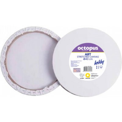 Octopus Hobby malířské plátno kruhové 280 g průměr 40 cm – Hledejceny.cz
