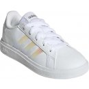 adidas Grand Court 2.0 K cloud white/iridescent/cloud white Bílá