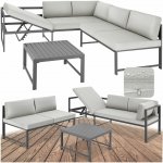 tectake 405525 zahradní sestava faro šedá – Zbozi.Blesk.cz