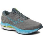 Mizuno Wave Inspire 19 gray blue bolt 2 neon – Zbozi.Blesk.cz