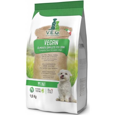 V.E.G. Vegan Dog Mini rostlinné 1,5 kg – Zbozi.Blesk.cz