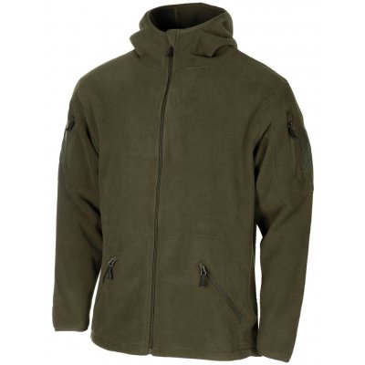 Mikina MFH FLEECE na zip s kapucí TACTICAL ZELENÁ – Hledejceny.cz