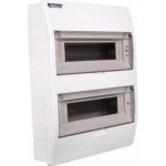 Incobex Rozvodnice nástěnná, elektrická skříň 2x12 modulů, 303x400x101 mm – Zboží Mobilmania