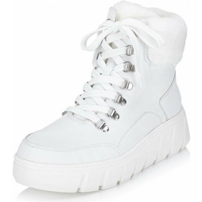 Rieker dámská kotníková obuv Y3502-80 bílá – Sleviste.cz