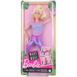 Barbie V pohybu Blondýna ve fialovém – Hledejceny.cz