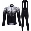 Cyklistický dres HOLOKOLO POLAR WINTER '20 set black/white