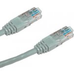 Datacom 1519 Patch kabel UTP, CAT5E, křížený 1m, šedý – Hledejceny.cz