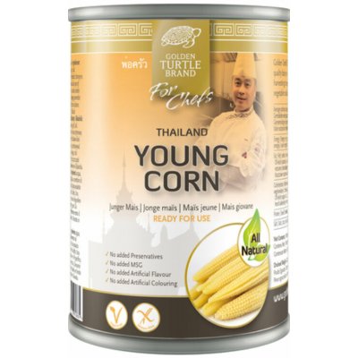 Golden Turtle Mladé kukuřičky 425 g – Zboží Dáma