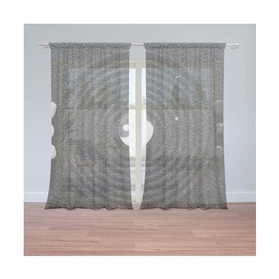 Sablio Záclony Jin a jang: 2ks 150x250cm – Hledejceny.cz