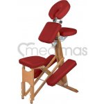 Medimas dřevěná skládací masérská židle Vigor barva červená – Zboží Mobilmania