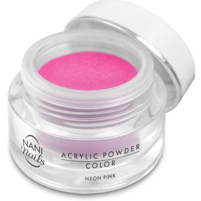 NANI akrylový pudr Neon Pink 3,5 g