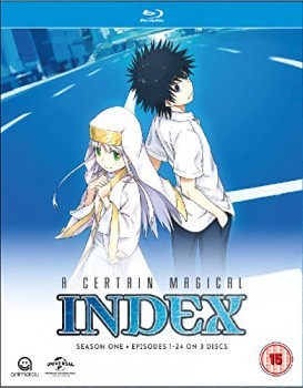 A Certain Magical Index Complete Season 1 Collection Episodes 1-24 BD