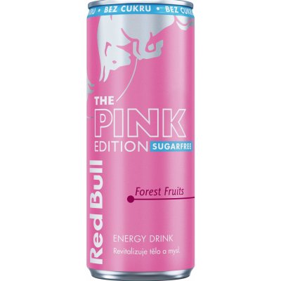 Red Bull The Pink Edition Sugarfree 250 ml – Zboží Dáma