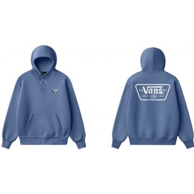 Vans Knu Patch Pullover modrá – Zboží Mobilmania