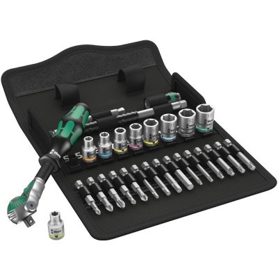 WERA 004016 Zyklop Speed 8100 SA 6, 28 d. upínací část 1/4"- metrická – Zboží Dáma