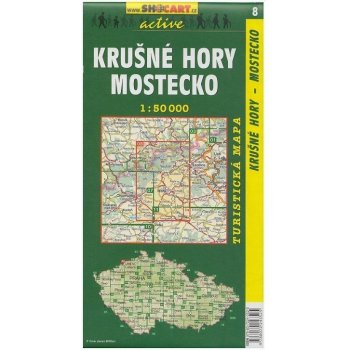 Krušné hory-Mostecko 1:50 000 turist .mapa