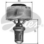 Termostat, chladivo GATES TH01489