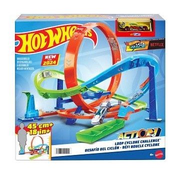 Hot Wheels Extrémní hyper smyčka HTK16