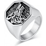Steel Edge Pánský pečetní prsten WJHZ1763ST – Zboží Dáma