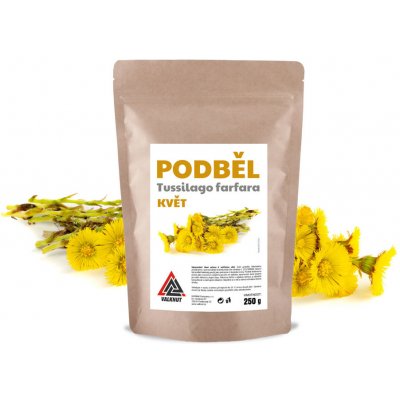 VALKNUT Podběl Tussilago farfara květ 250 g – Zboží Dáma
