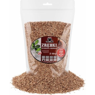 GRILLPAL Udící štěpka DUB 6-8mm, 2 l – Hledejceny.cz